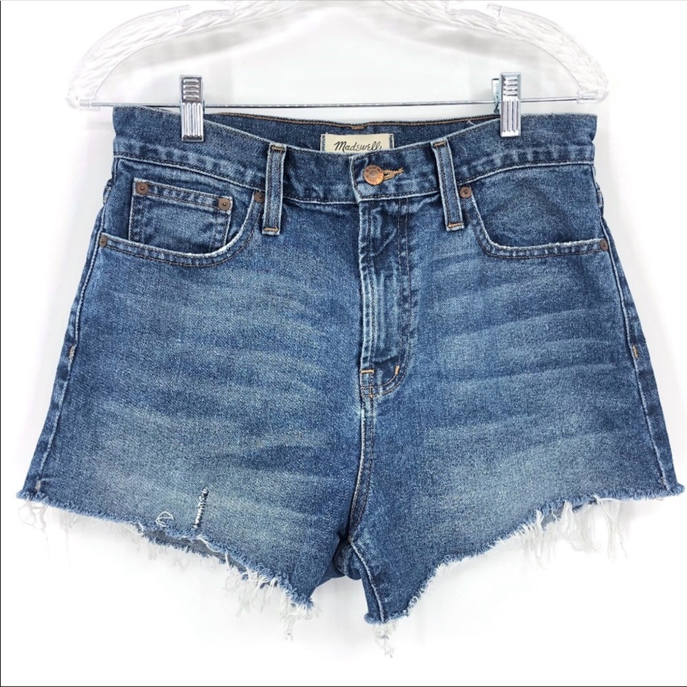 Madewell the perfect jean short shadow pocket